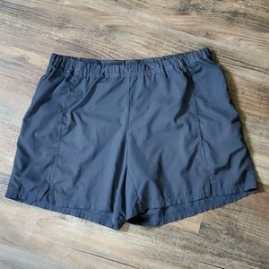 Title nine size L women's black lightweight shorts